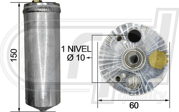 RPLQuality APFLNI0010 - Dryer, air conditioning car-mod.net