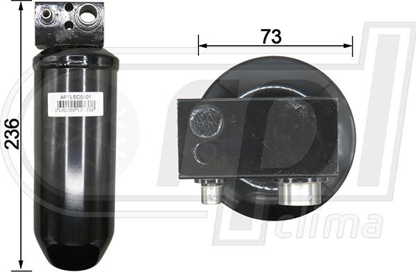 RPL QUALITY APFLSC0001 - Dryer, air conditioning car-mod.net