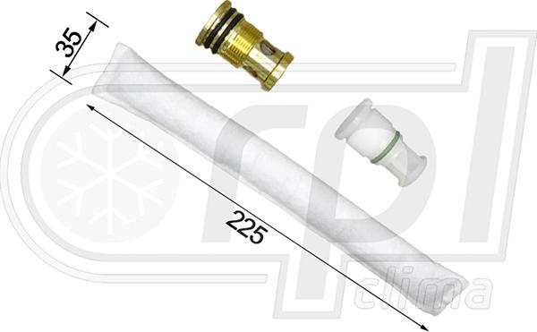RPLQuality APFLTO0002 - Dryer, air conditioning car-mod.net