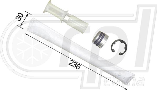RPLQuality APFLVW0023 - Dryer, air conditioning car-mod.net