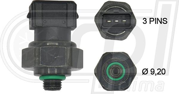 RPLQuality APPRMB0003 - Pressure Switch, air conditioning car-mod.net