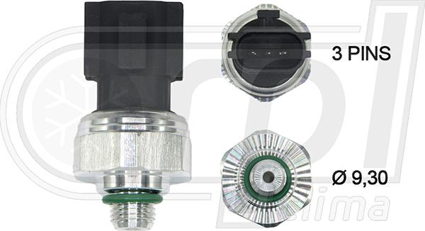 RPL QUALITY APPRNI0005 - Pressure Switch, air conditioning car-mod.net