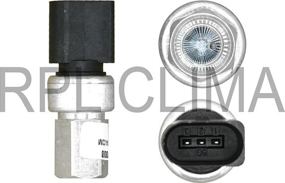 RPLQuality APPRVW0008 - Pressure Switch, air conditioning car-mod.net