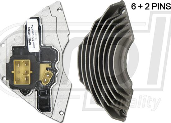 RPLQuality APRSAU5001 - Control Unit, air conditioning car-mod.net