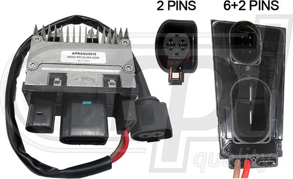 RPL QUALITY APRSAU5015 - Control Unit, air conditioning car-mod.net