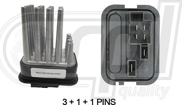 RPLQuality APRSOP5006 - Control Unit, air conditioning car-mod.net
