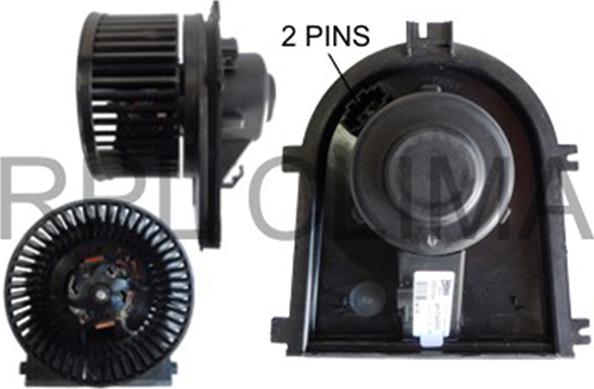 RPLQuality APVTAU0004 - Electric Motor, interior blower car-mod.net