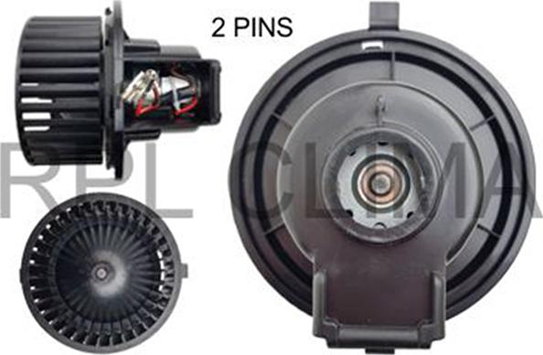 RPLQuality APVTVW5011 - Electric Motor, interior blower car-mod.net