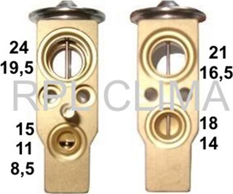 RPLQuality APVXMB0001 - Injector Nozzle, expansion valve car-mod.net