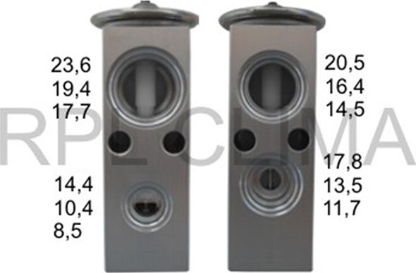 RPLQuality APVXSC0001 - Injector Nozzle, expansion valve car-mod.net