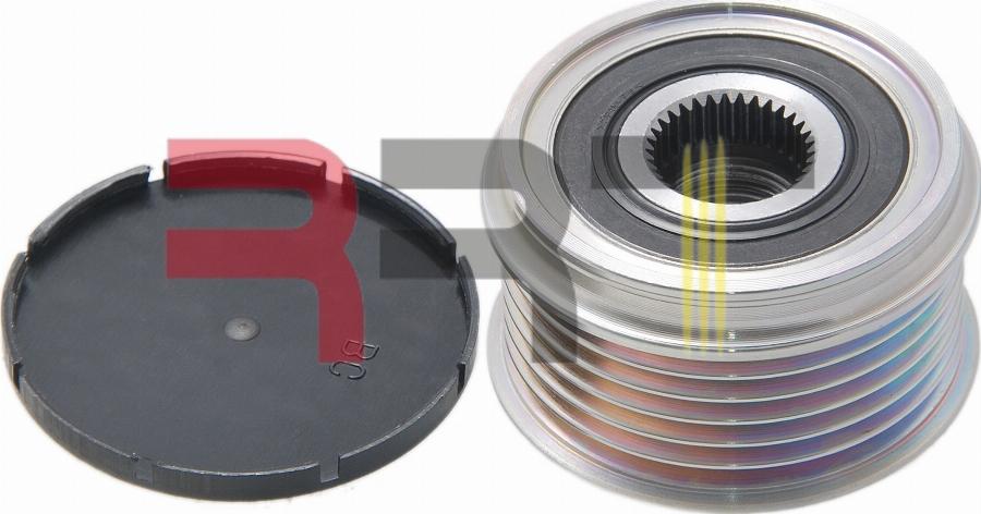 RRT RMB-940001 - Pulley, alternator, freewheel clutch car-mod.net