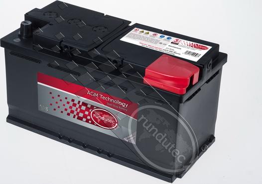 RUTEC RNU095AGM - Starter Battery car-mod.net