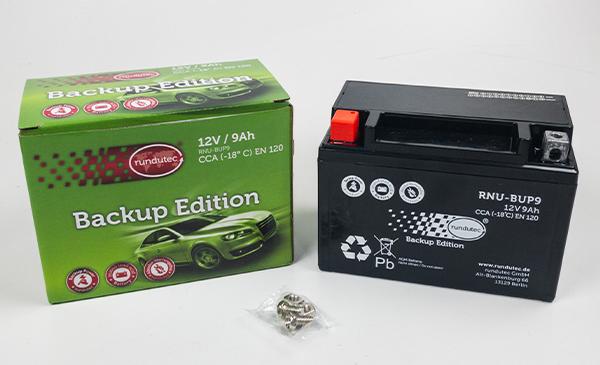 RUTEC RNU-BUP9 - Starter Battery car-mod.net