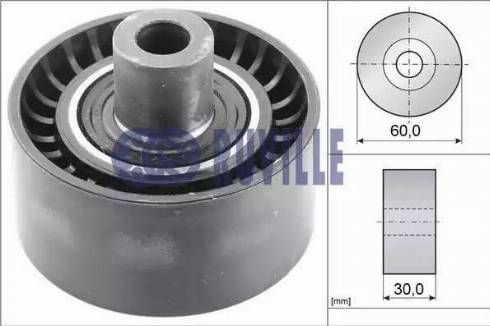 Breda Lorett TOA3678 - Pulley, v-ribbed belt car-mod.net
