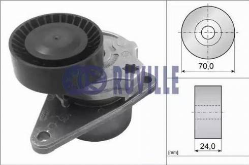 Ruville 55545 - Belt Tensioner, v-ribbed belt car-mod.net