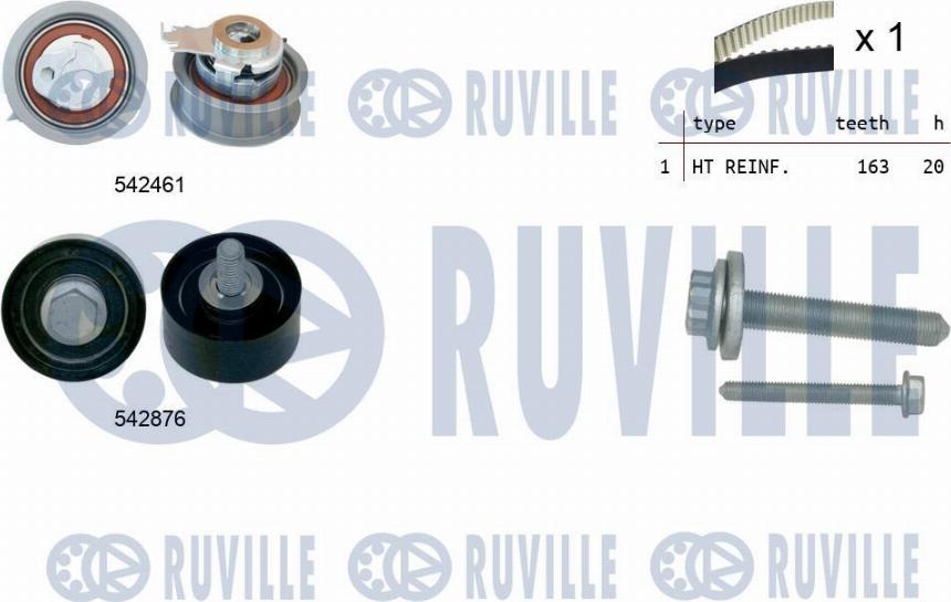 Ruville 550495 - Timing Belt Set car-mod.net