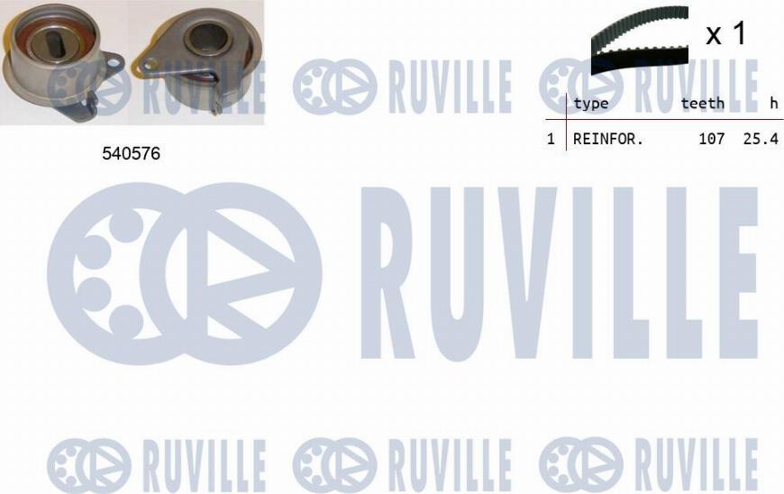 Ruville 550454 - Timing Belt Set car-mod.net