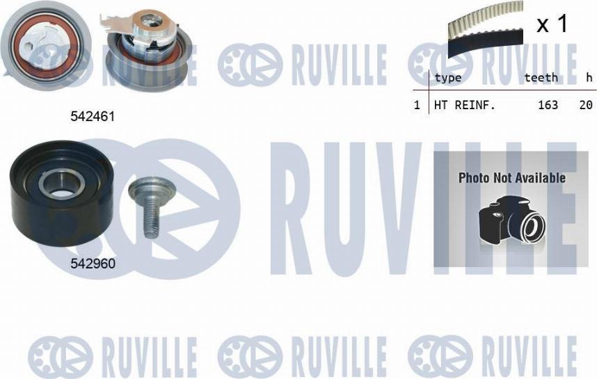 Ruville 550509 - Timing Belt Set car-mod.net