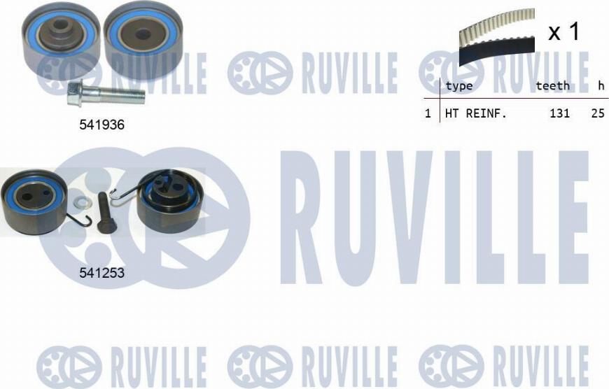 Ruville 550063 - Timing Belt Set car-mod.net