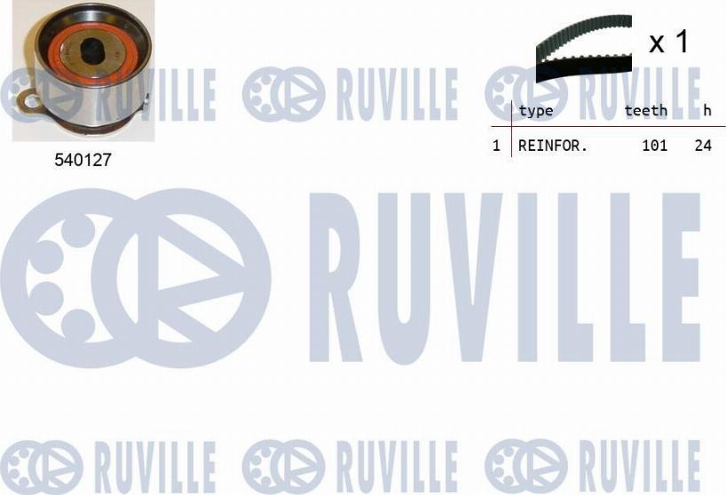 Ruville 550179 - Timing Belt Set car-mod.net