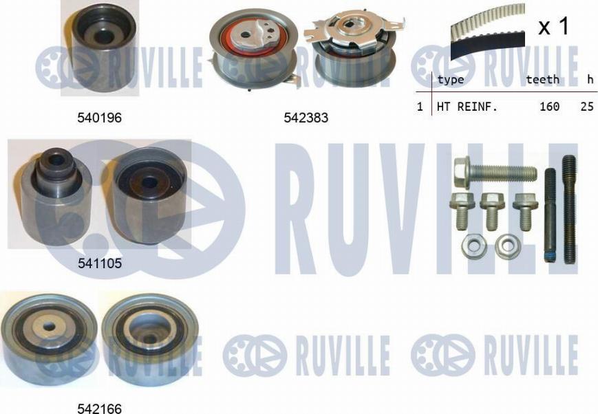 Ruville 550333 - Timing Belt Set car-mod.net