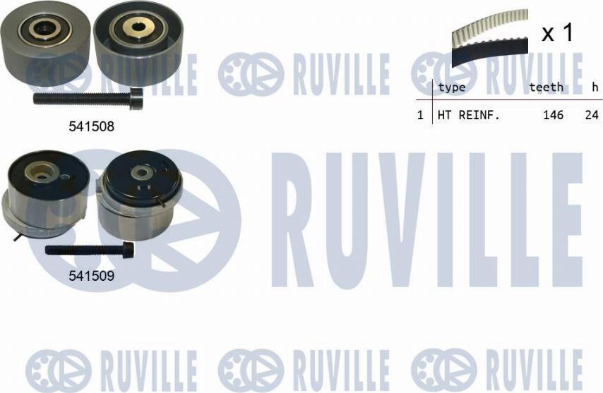Ruville 550320 - Timing Belt Set car-mod.net