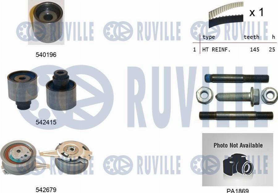 Ruville 5503763 - Water Pump & Timing Belt Set car-mod.net