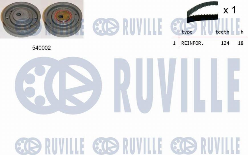 Ruville 550241 - Timing Belt Set car-mod.net