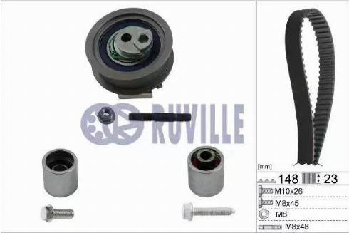 Ruville 5577270 - Timing Belt Set car-mod.net