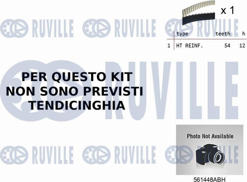 Ruville 55B0022 - Water Pump & Timing Belt Set car-mod.net
