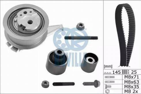 Ruville 5639070 - Timing Belt Set car-mod.net