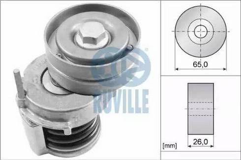 Ruville 56353 - Belt Tensioner, v-ribbed belt car-mod.net