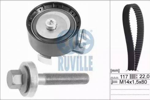 Ruville 5711870 - Timing Belt Set car-mod.net