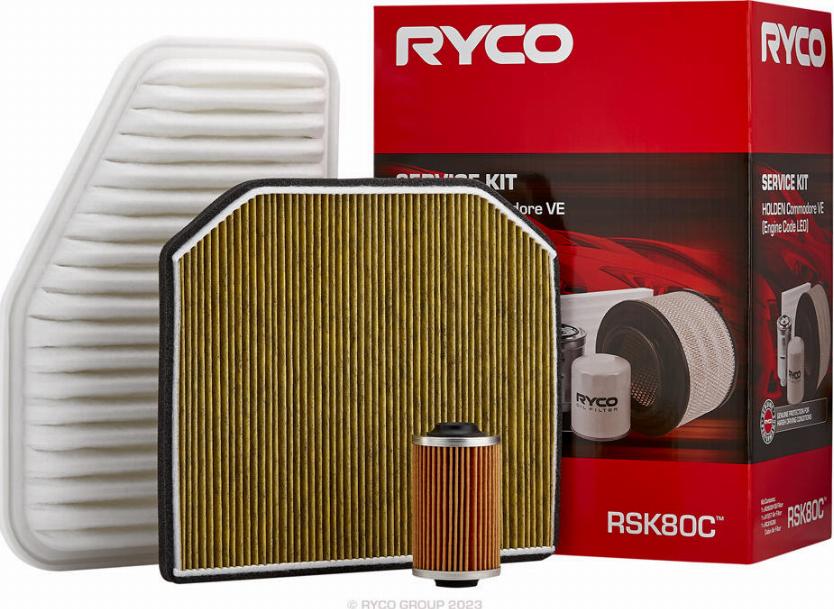 RYCO RSK80C - Filter Set car-mod.net