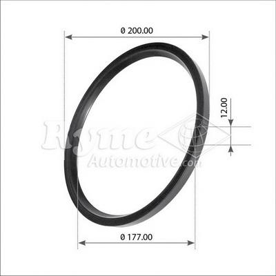 RYME 17582 - Shaft Seal, wheel hub car-mod.net