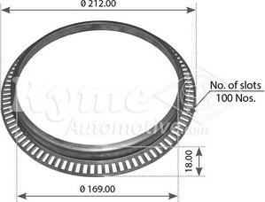 RYME 17603 - Sensor Ring, ABS car-mod.net