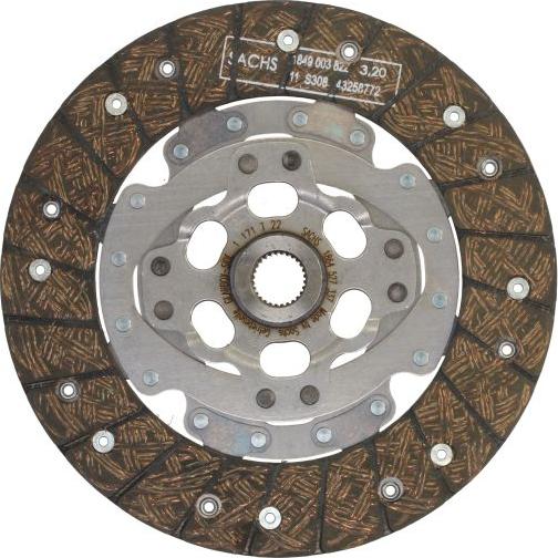 SACHS 1 864 527 337 - Clutch Disc car-mod.net