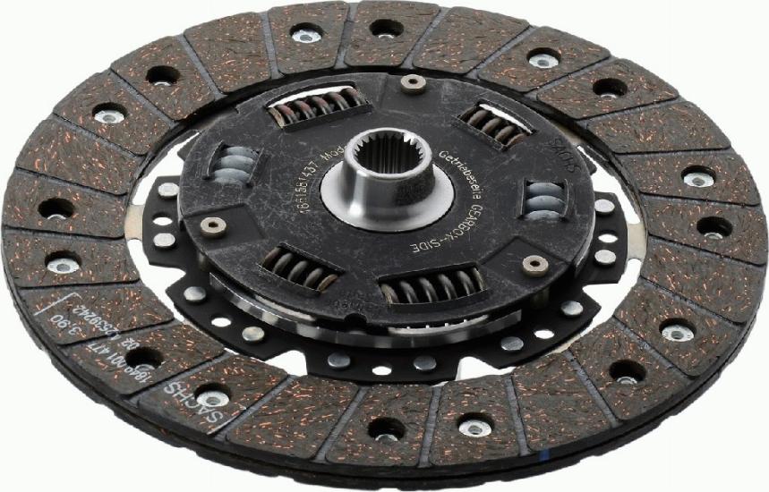 SACHS 1861 581 437 - Clutch Disc car-mod.net