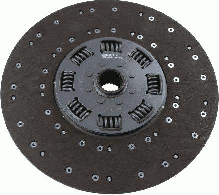 SACHS 1 862 273 131 - Clutch Disc car-mod.net