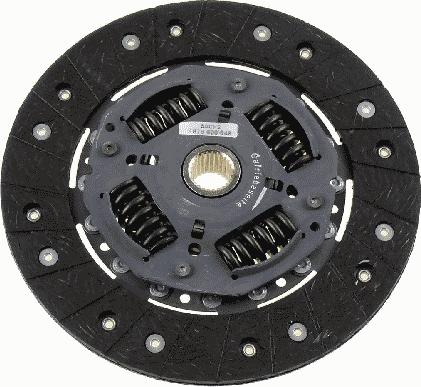 SACHS 1 878 600 649 - Clutch Disc car-mod.net