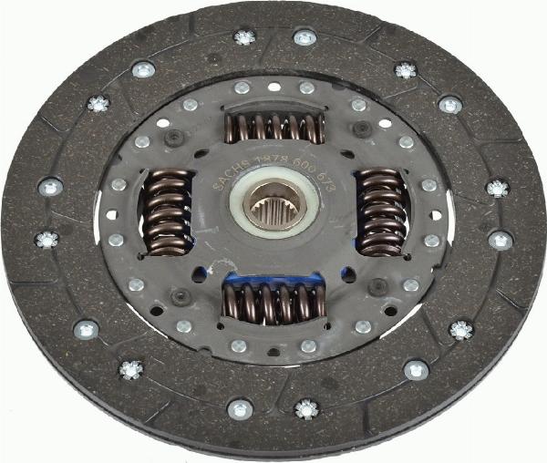 SACHS 1878 600 673 - Clutch Disc car-mod.net