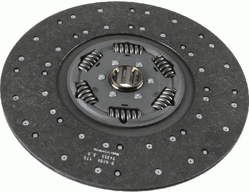 SACHS 1878 634 034 - Clutch Disc car-mod.net