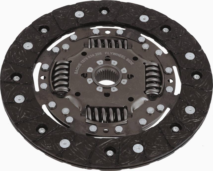 SACHS 1878 634 266 - Clutch Disc car-mod.net