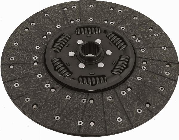 SACHS 1878 634 227 - Clutch Disc car-mod.net