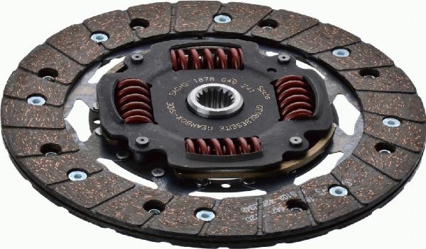 SACHS 1 878 049 241 - Clutch Disc car-mod.net