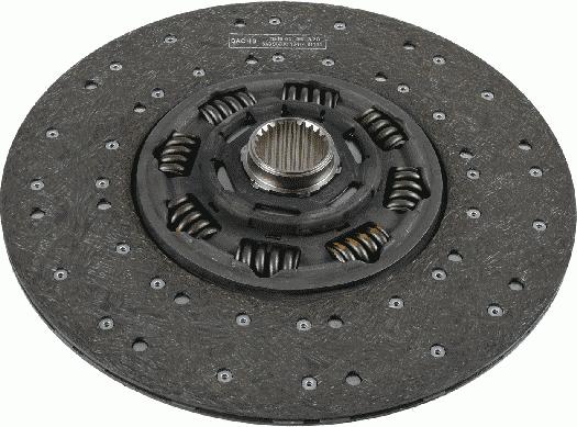 SACHS 1 878 043 231 - Clutch Disc car-mod.net