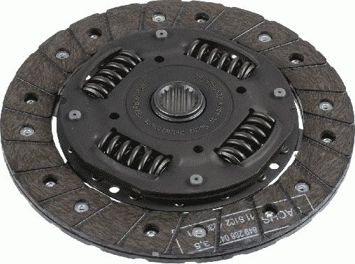 SACHS 1878 050 532 - Clutch Disc car-mod.net