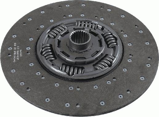 SACHS 1 878 063 231 - Clutch Disc car-mod.net
