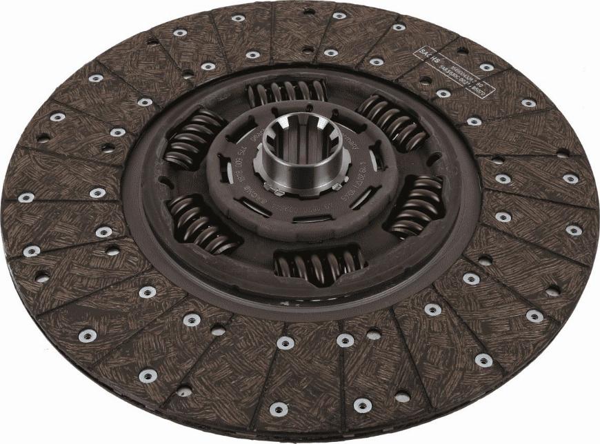 SACHS 1878 009 544 - Clutch Disc car-mod.net