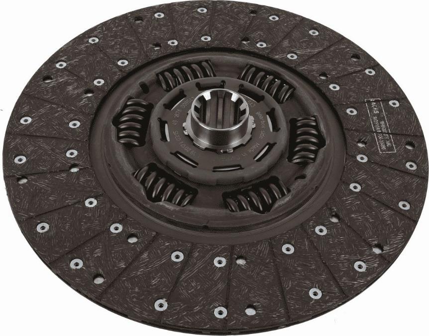 SACHS 1878 009 543 - Clutch Disc car-mod.net